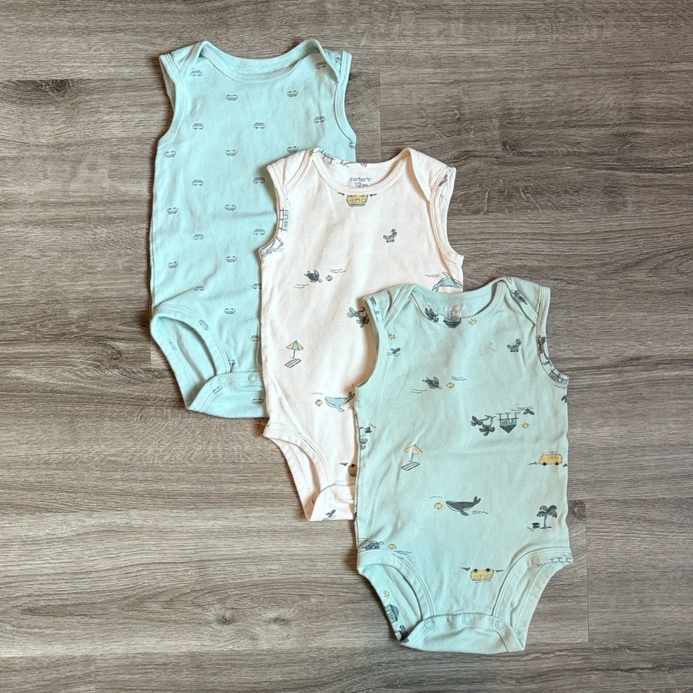 Carter's baby boys bodysuits